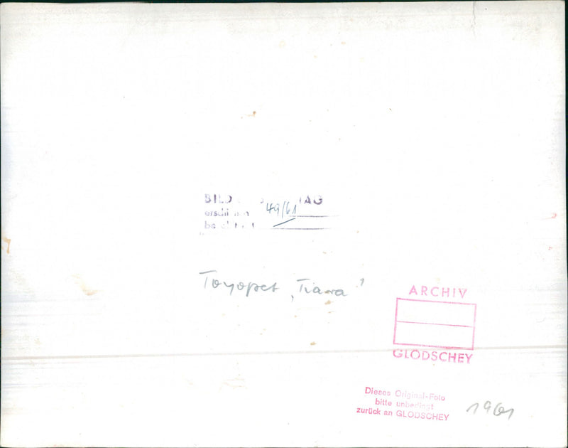 Toyopet Tiara - Vintage Photograph