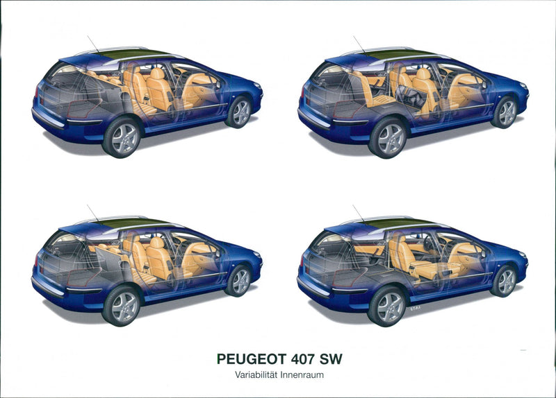 2004 Peugeot 407 SW - Vintage Photograph