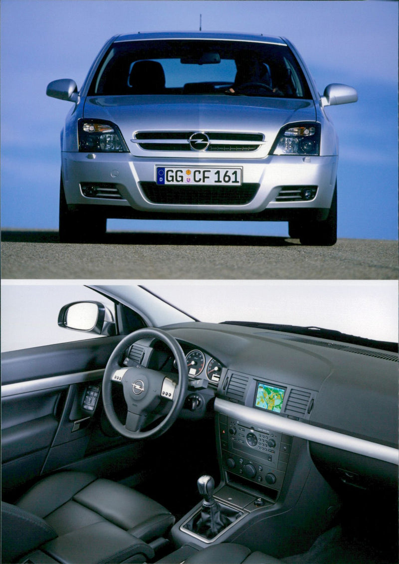2002 Opel Vectra GTS - Vintage Photograph