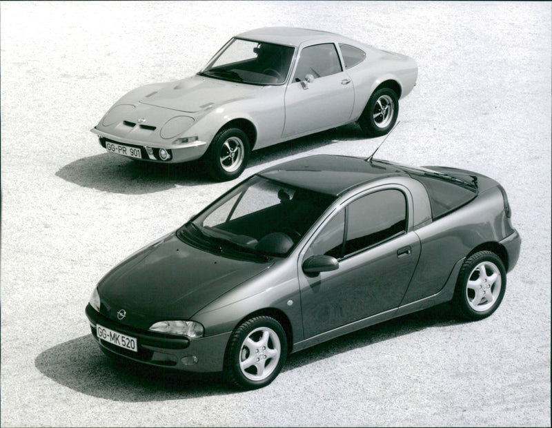 1968 Opel GT Coupe - Vintage Photograph