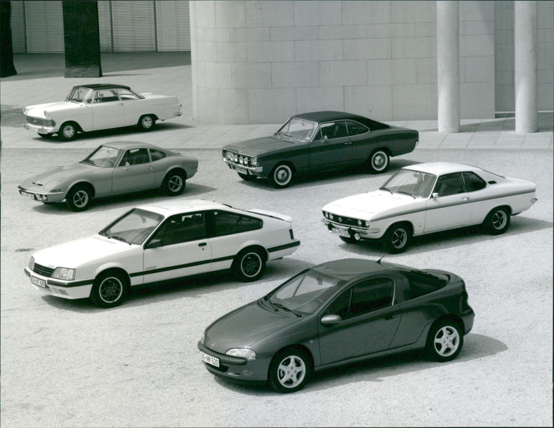 1994 Opel Tigra - Vintage Photograph