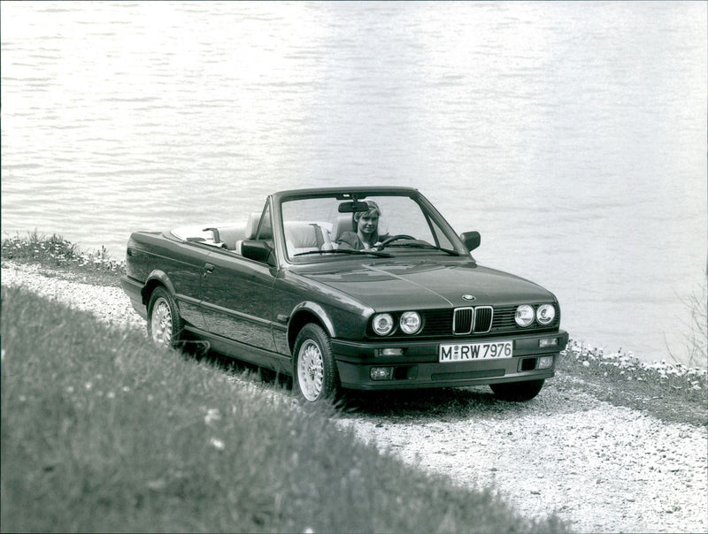 1992 BMW Convertible - Vintage Photograph