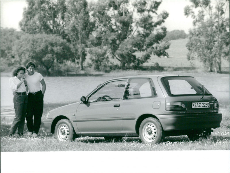 Toyota Starlet 90 - Vintage Photograph