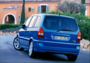 Identification Marks of Opel Zafira 2001 - Vintage Photograph