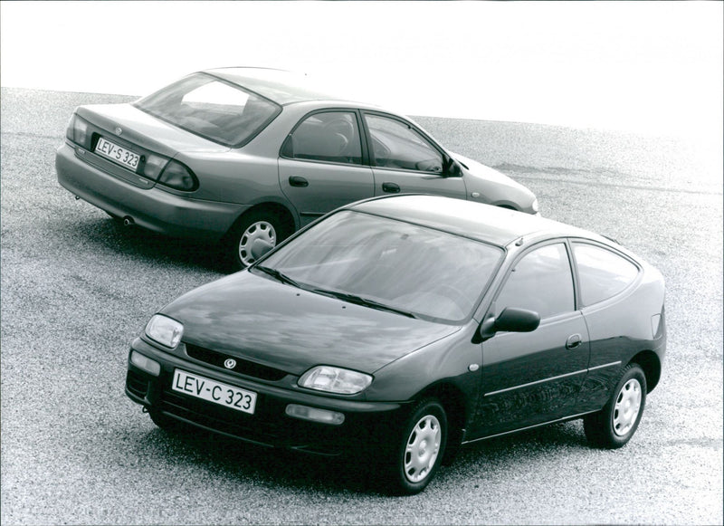 Mazda 323 - Vintage Photograph