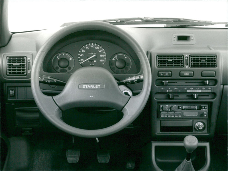 Toyota Starlet 90 - Vintage Photograph