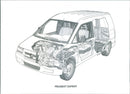 1995 Peugeot Expert - Vintage Photograph
