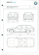 1992 BMW 5 Series - Vintage Photograph