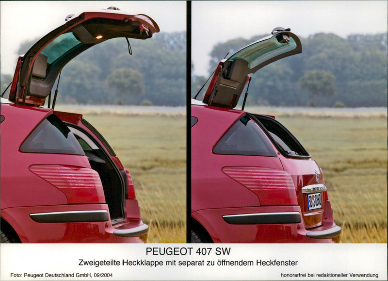 2004 Peugeot 407 SW - Vintage Photograph