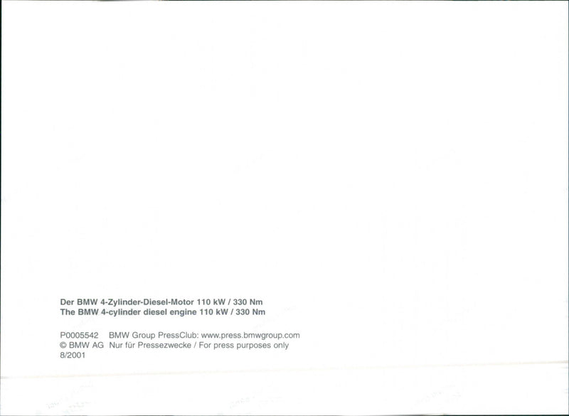 The BMW 3 Series. - Vintage Photograph