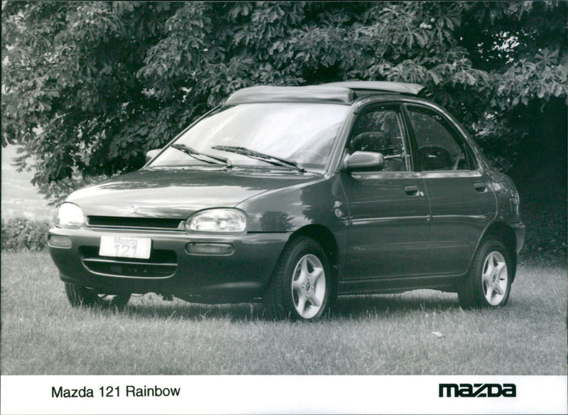 Mazda 121 Rainbow - Vintage Photograph