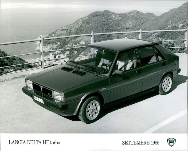 Lancia Delta HF Turbo. - Vintage Photograph