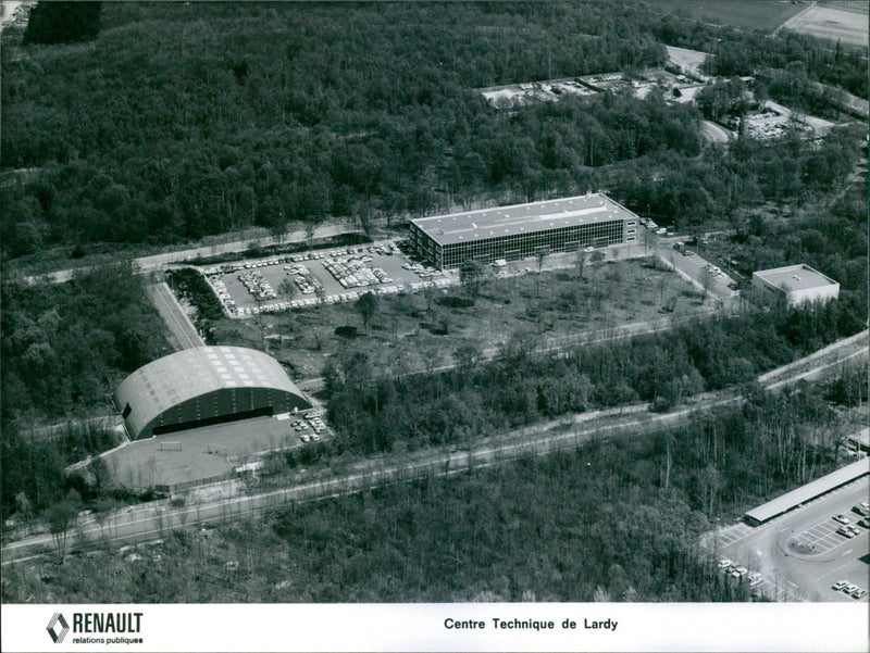 Renault - Lardy Technical Center - Vintage Photograph