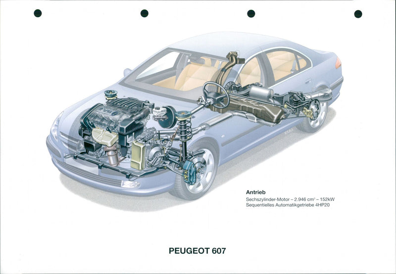 Peugeot 607 - Vintage Photograph