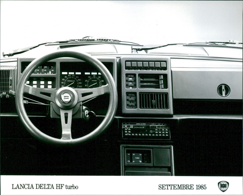Lancia Delta HF Turbo. - Vintage Photograph