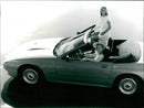 Mazda RX-7 convertible - Vintage Photograph