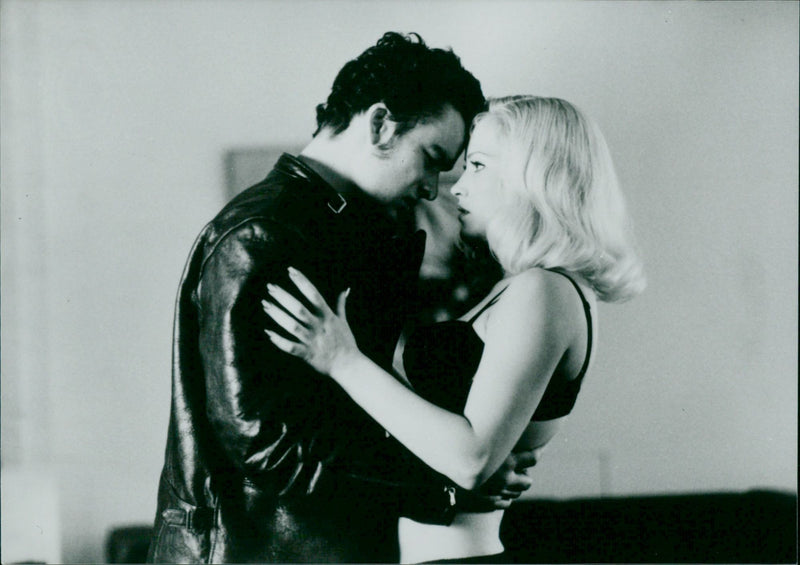 Balthazar Getty and Patricia Arquette in "Lost Highway" - Vintage Photograph