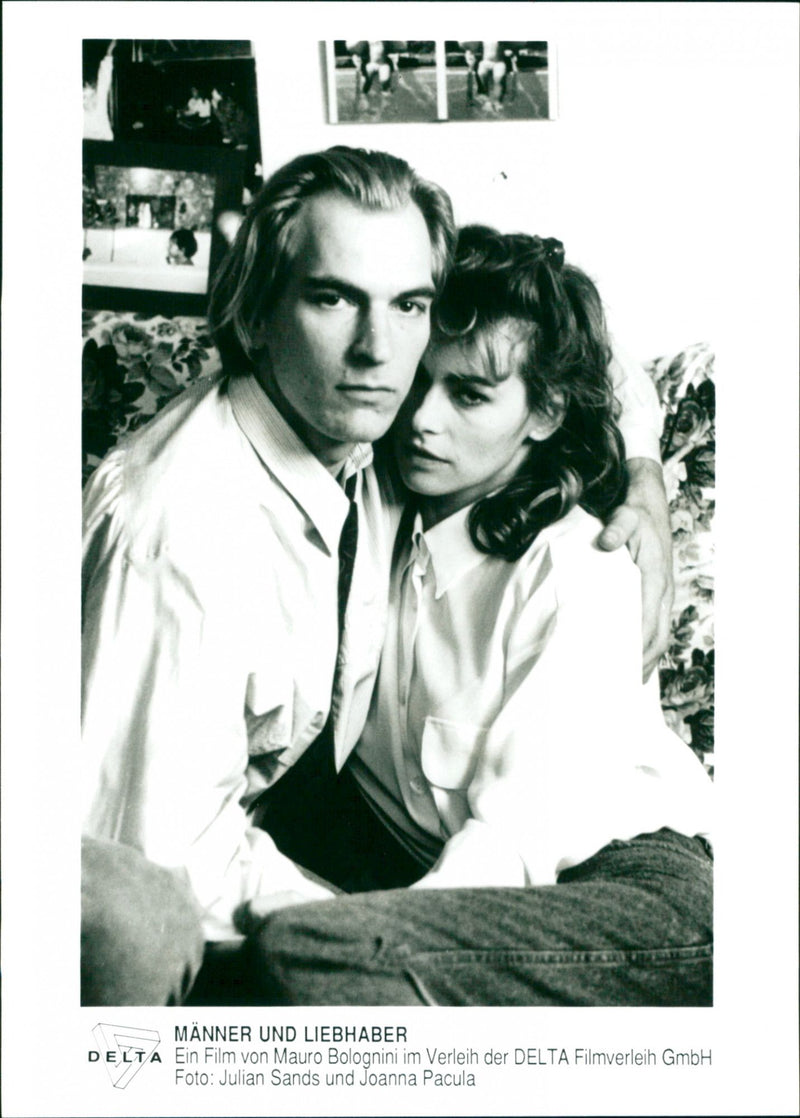 Julian Sands and Johanna Pacula in "Men and Lovers" - Vintage Photograph