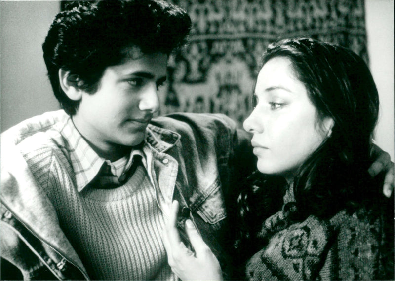 Navin Chowdhry und Shabana Azmi - Vintage Photograph