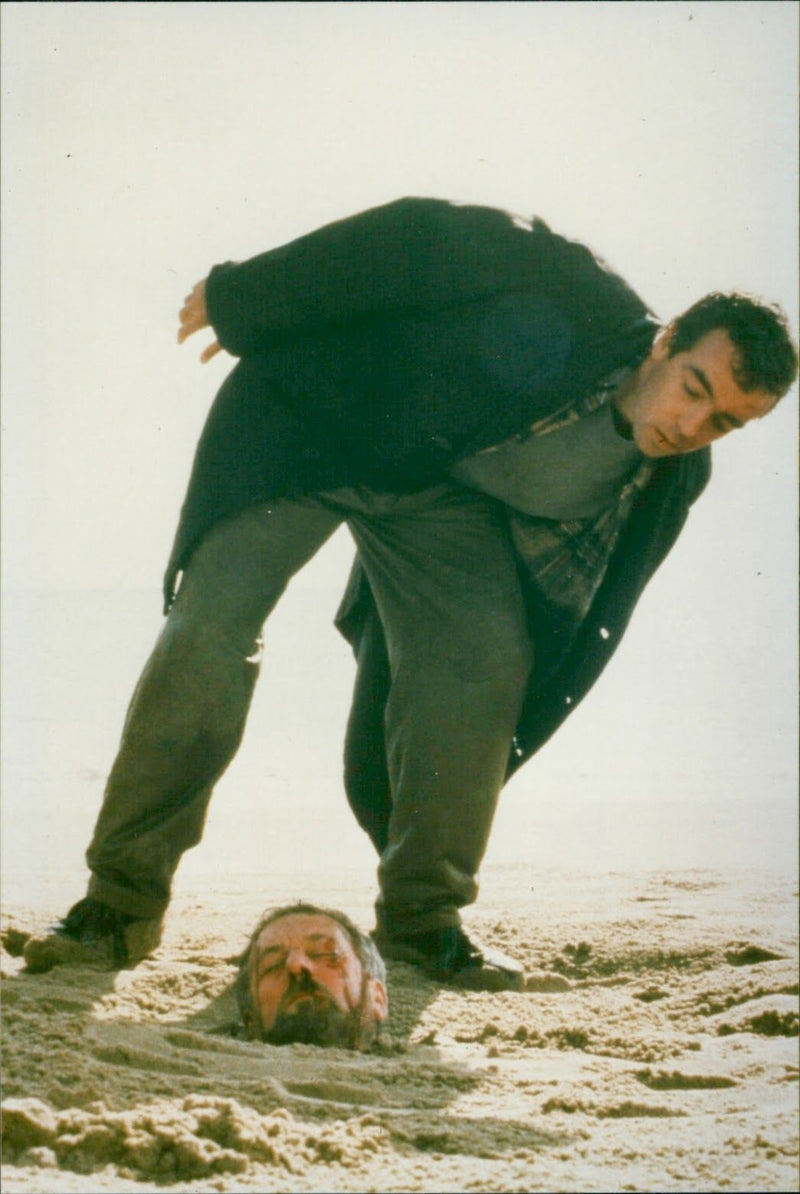 John Hannah and Bernard Hill - Vintage Photograph