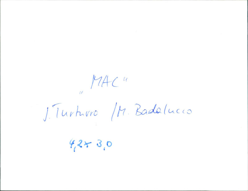 Mac movie - Vintage Photograph