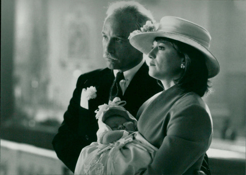 Richard Dreyfuss and Holly Hunter in "A Charming Disgust" - Vintage Photograph