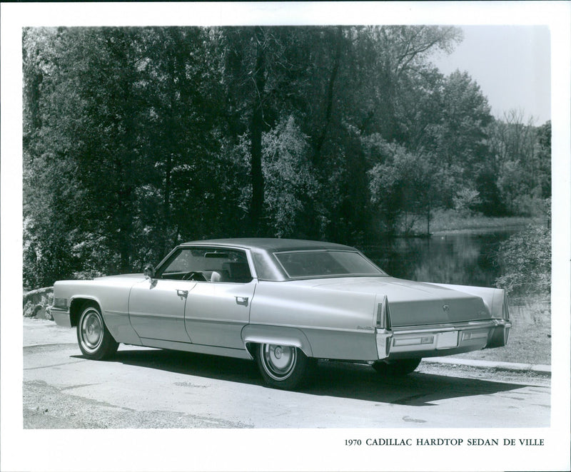 1970 Cadillac Hardtop Sedan De Ville - Vintage Photograph