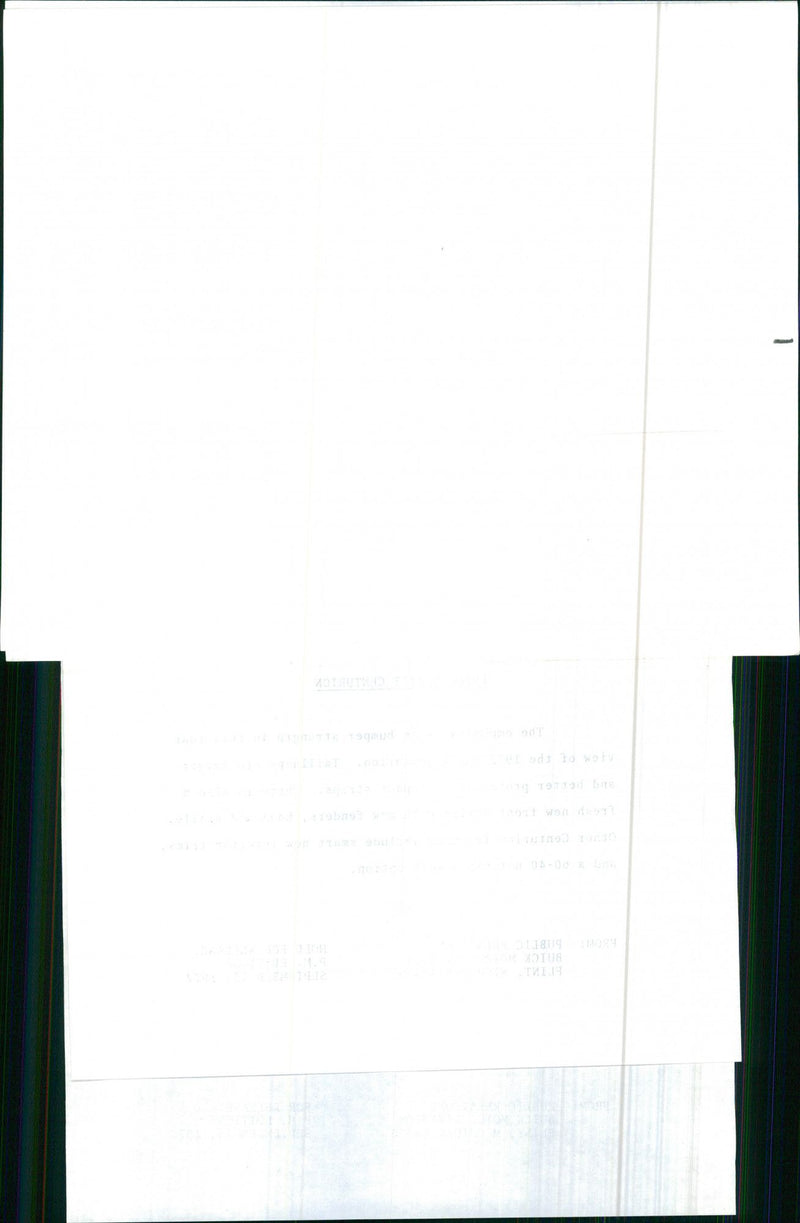 Buick 1972 - Vintage Photograph