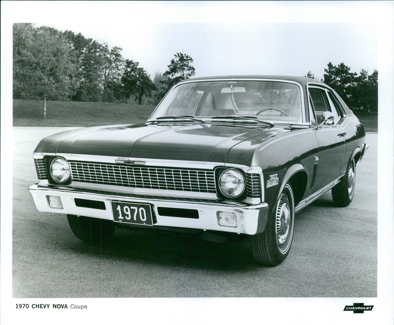 1970 Chevrolet Nova Coupe - Vintage Photograph
