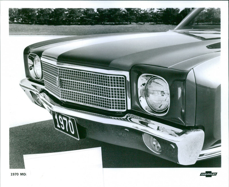 1970 Chevrolet Monte Carlo - Vintage Photograph