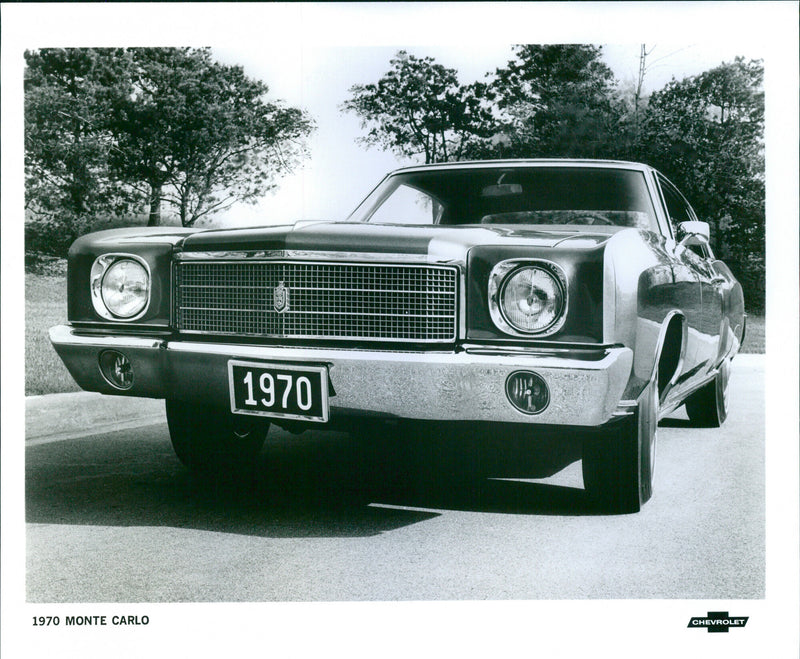 1970 Chevrolet Monte Carlo - Vintage Photograph