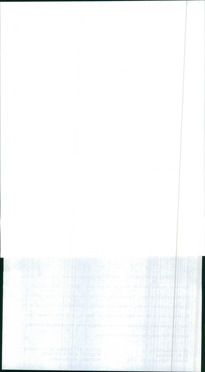 Pontiac - Vintage Photograph