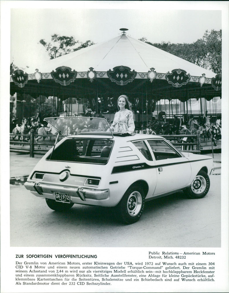1972 AMC Gremlin X - Vintage Photograph