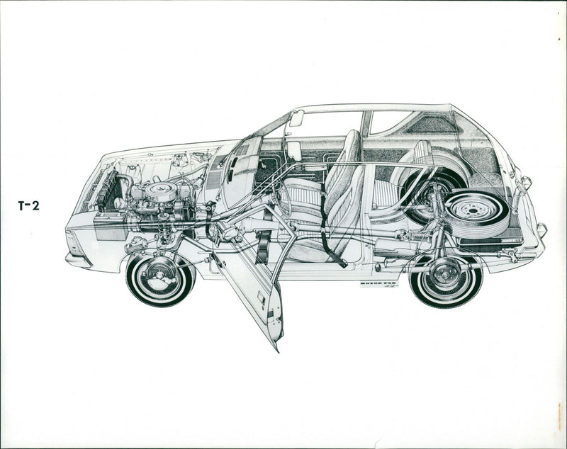 1972 AMC Gremlin X - Vintage Photograph