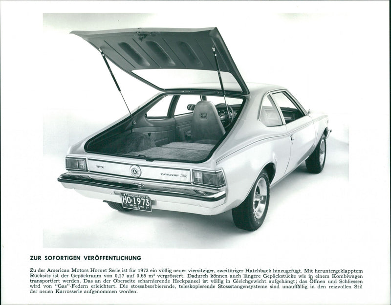 1973 American Motors Hornet Hatchback - Vintage Photograph