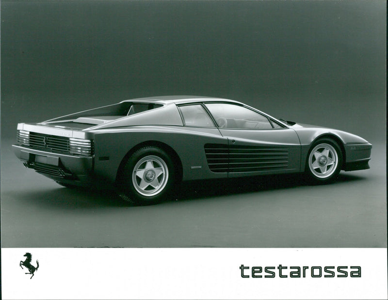 Ferrari Testarossa - Vintage Photograph