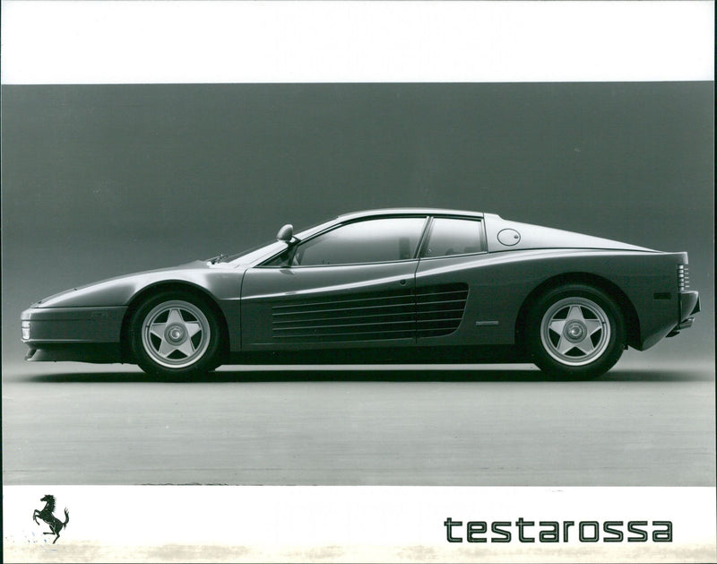 Ferrari Testarossa - Vintage Photograph