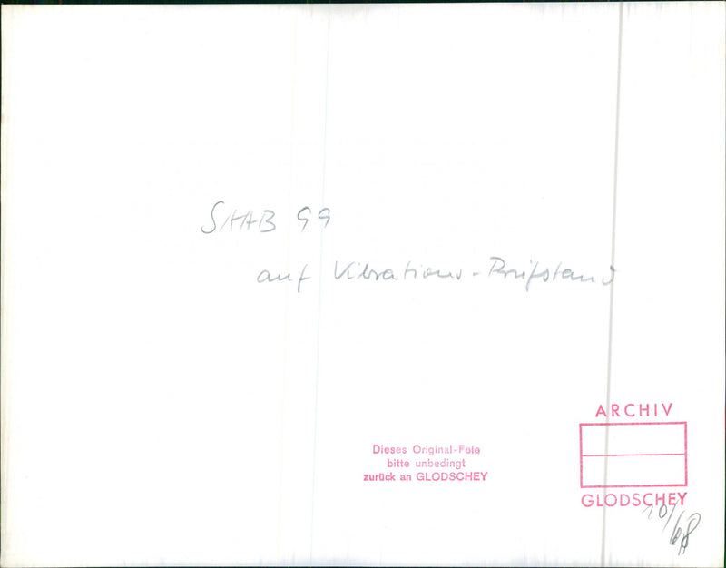 Saab 99 - Vintage Photograph