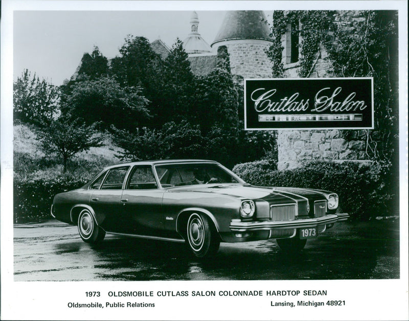 Oldsmobile Cutlass Salon - Vintage Photograph