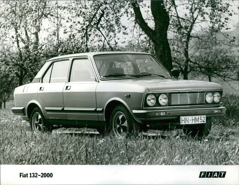 1977 Fiat 132-2000 - Vintage Photograph