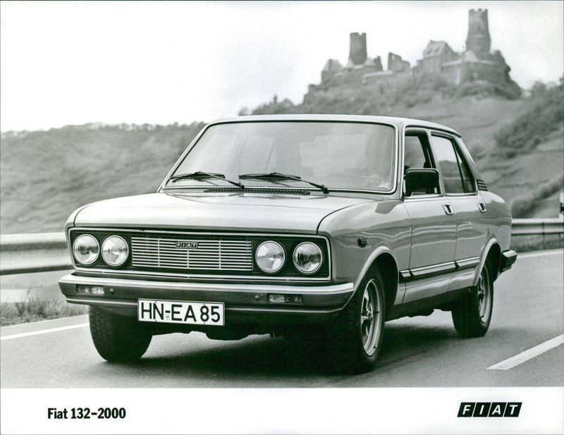 1977 Fiat 132 2000 - Vintage Photograph