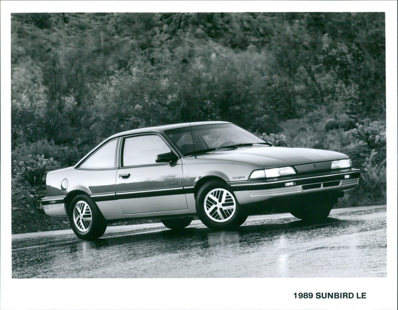 Pontiac, Sunbird LE, 1989 - Vintage Photograph