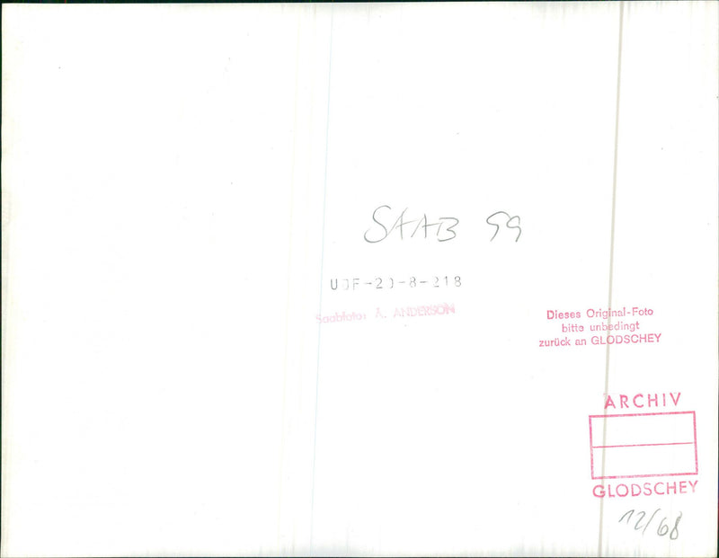 Saab 99 - Vintage Photograph