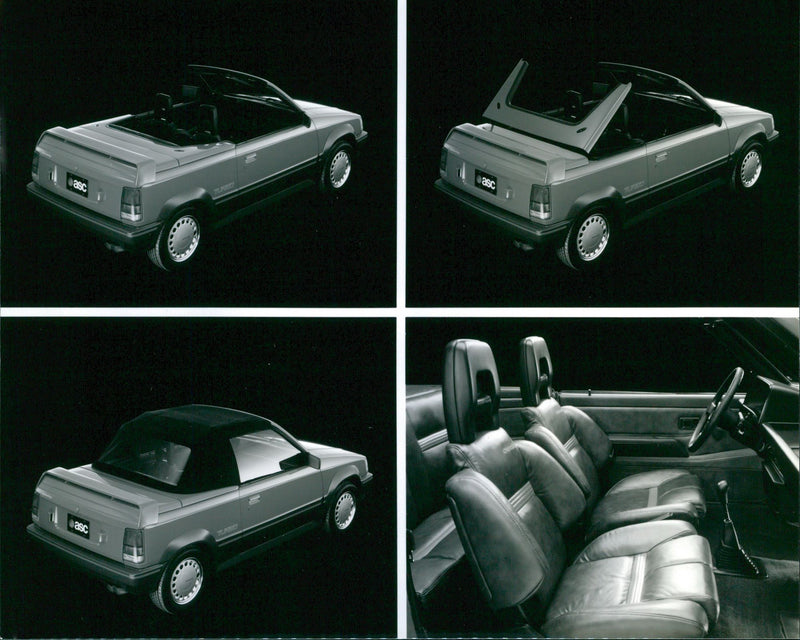1985 Daihatsu Charade Convertible - Vintage Photograph