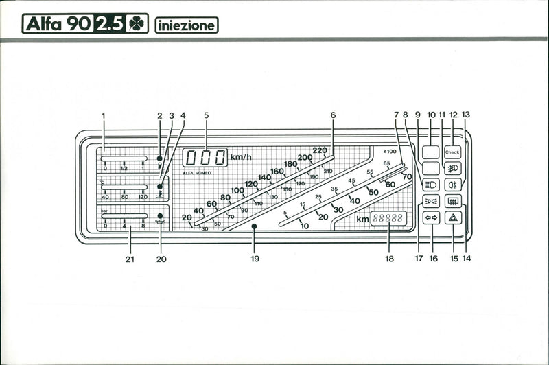 1984 Alfa Romeo 90 - Vintage Photograph
