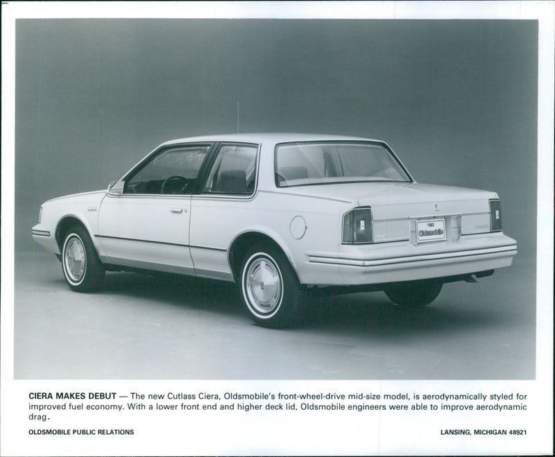 1982 Oldsmobile Cutlass Ciera - Vintage Photograph