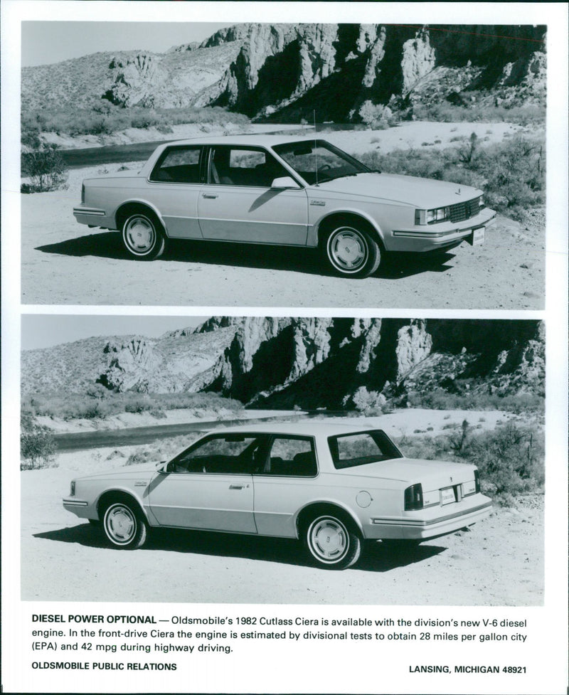 1982 Oldsmobile Cutlass Ciera - Vintage Photograph