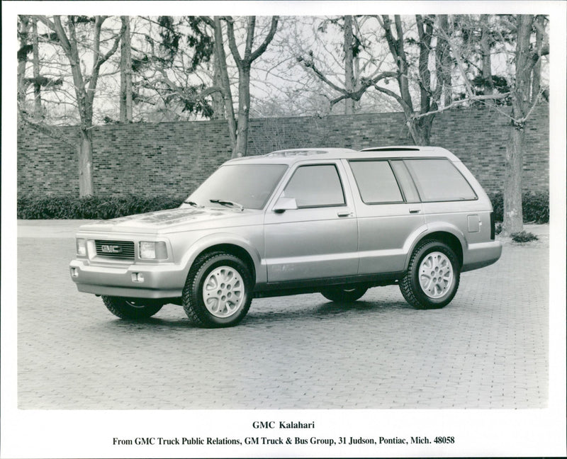 GMC Kalahari 1989 - Vintage Photograph