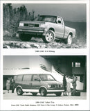 1989 GMC S-15 Pickup and Safari Van - Vintage Photograph