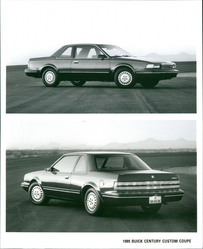 1989 Buick Century Custom Coupe - Vintage Photograph